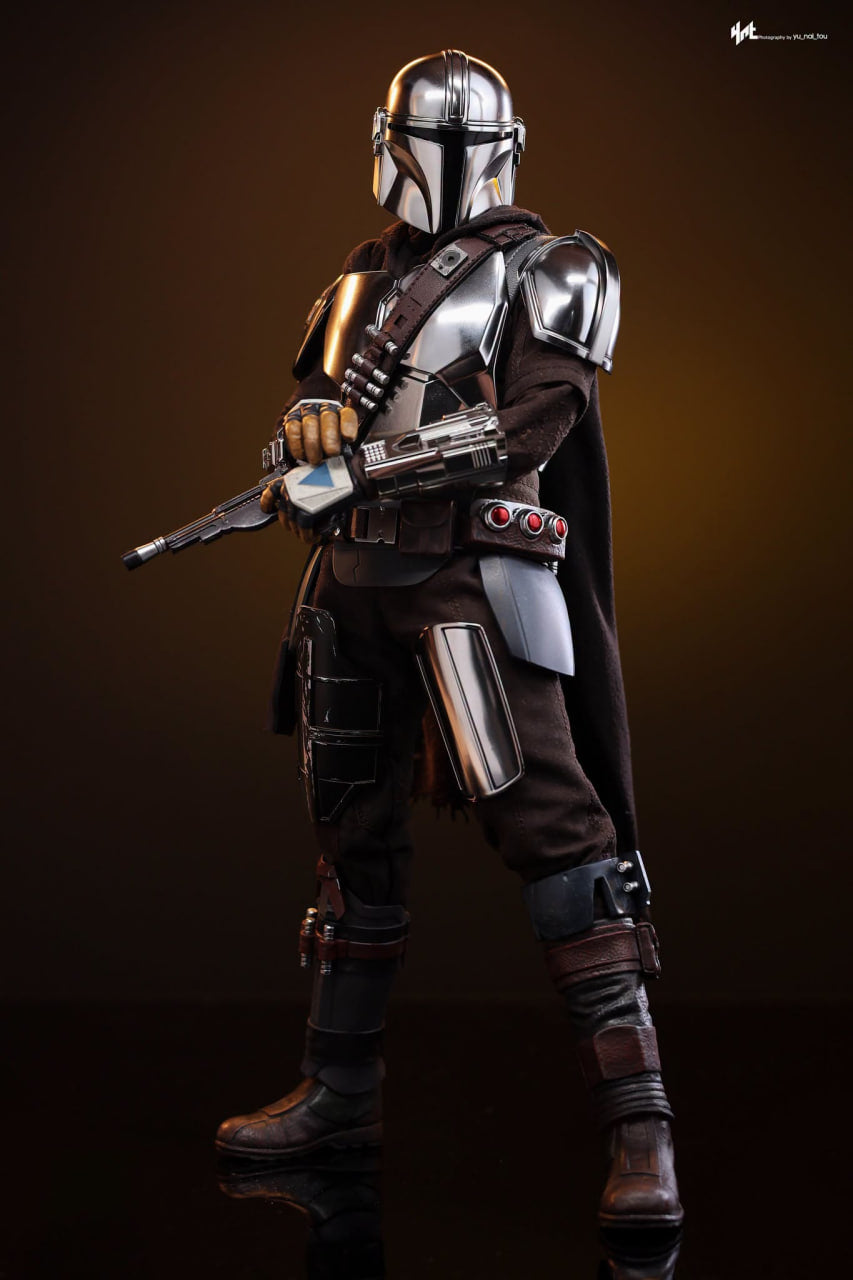 READY🔥Hot Toys MMS872 Star Wars: The Mandalorian & Grogu - The Mandalorian & Grogu Collectible Set (Deluxe Version)
