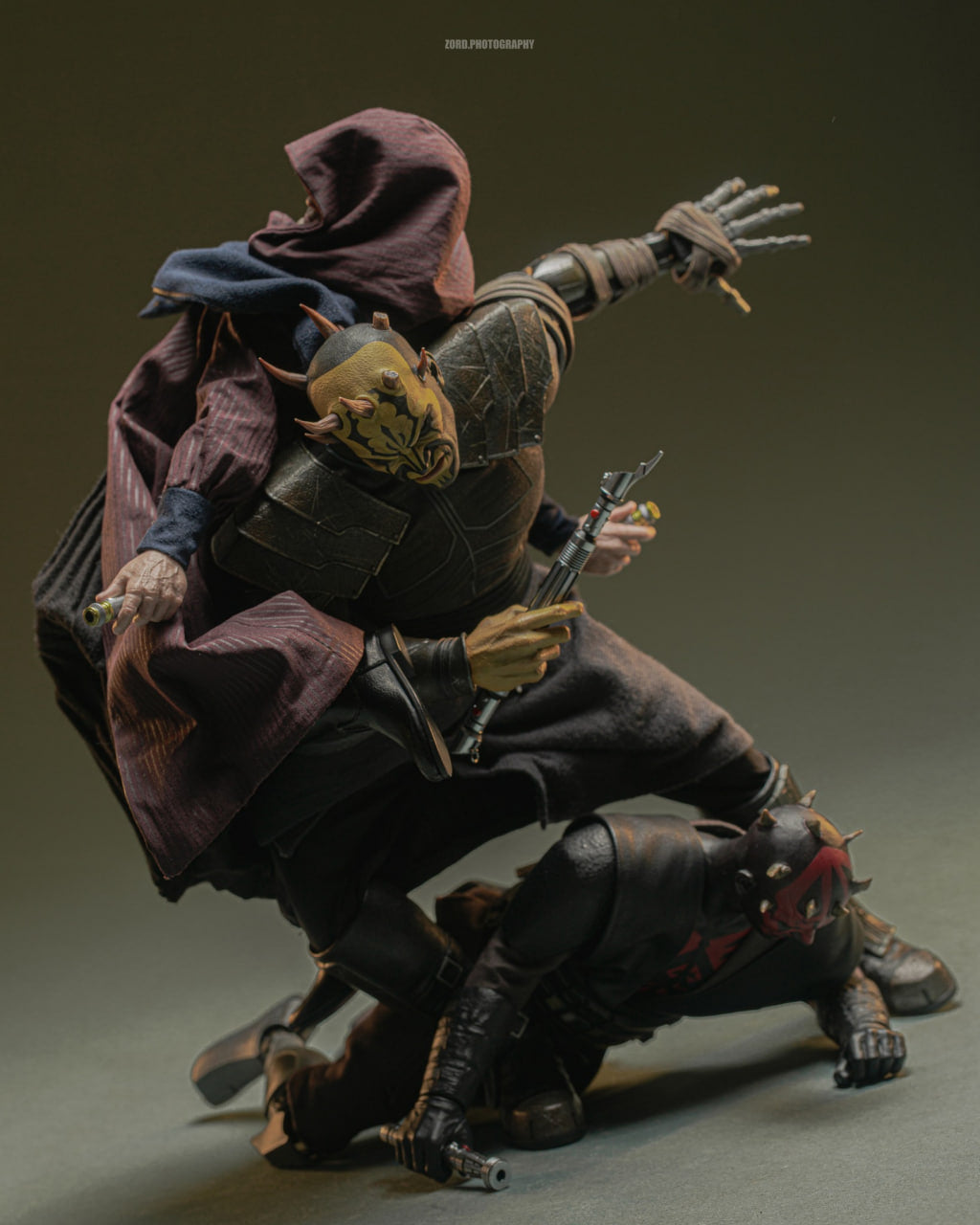 READY🔥Hot Toys TMS136 Star Wars The Clone Wars Savage Opress 1/6 Scale Collectible Figure