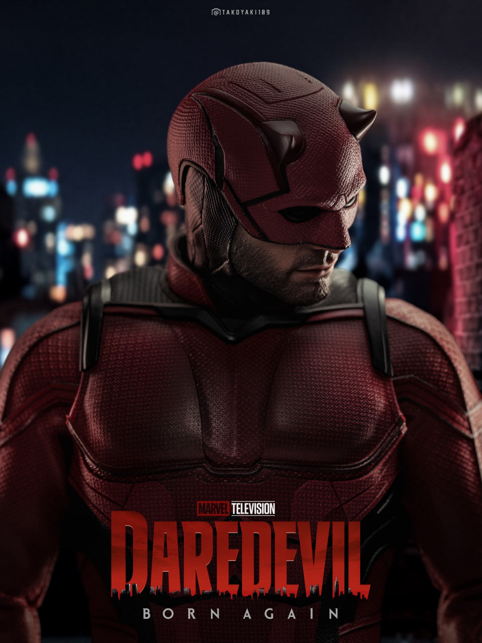 READY🔥Hot Toys TMS154 Daredevil: Born Again 1/6th Scale Daredevil Collectible Figure