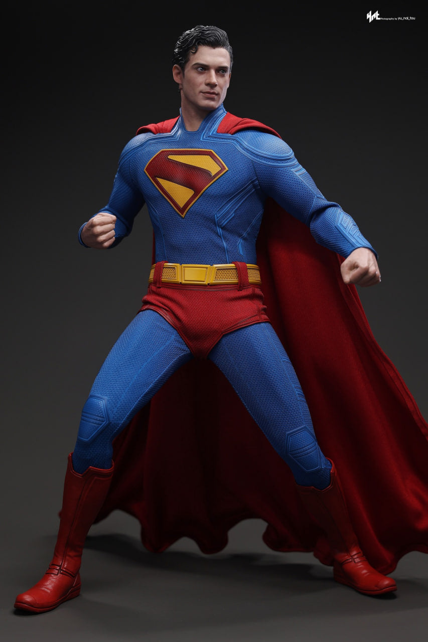 READY🔥Hot Toys MMS812 Superman 1/6th Scale Superman & Krypto Collectible Set