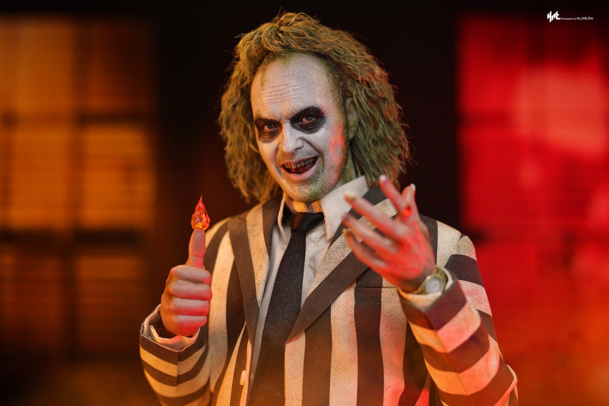 READY🔥Hot Toys MMS767 Beetlejuice 1/6th scale Beetlejuice Collectible Figure