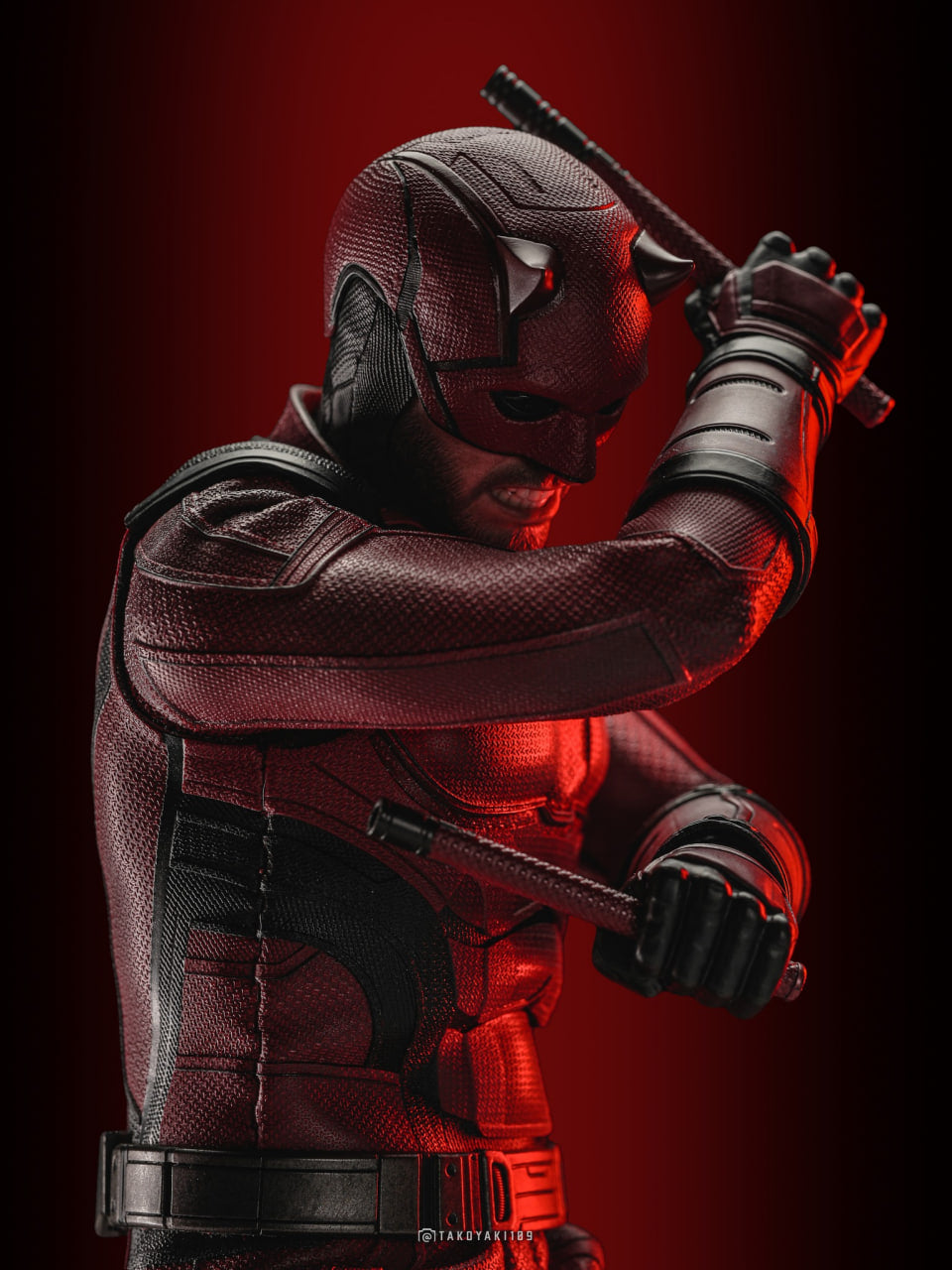 READY🔥Hot Toys TMS154 Daredevil: Born Again 1/6th Scale Daredevil Collectible Figure