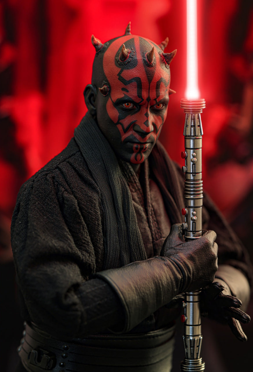 READY🔥Hot Toys Star Wars MMS748 MMS748b Episode I The Phantom Menace Darth Maul 1/6 Collector & Special Edition
