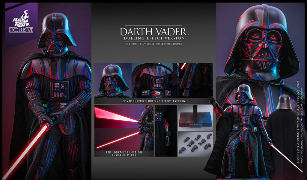 READY🔥Hot Toys MMS777 Star Wars 1/6th scale Darth Vader (Dueling Effect Version) Collectible Figure [Hot Toys Exclusive] Regular Edition