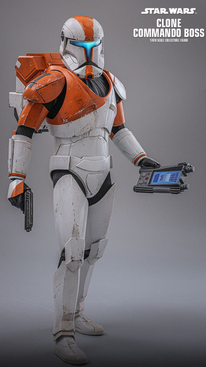 READY🔥Hot Toys TMS151 Star Wars: The Clone Wars™ Clone Commando Boss 1/6th scale Collectible Figure