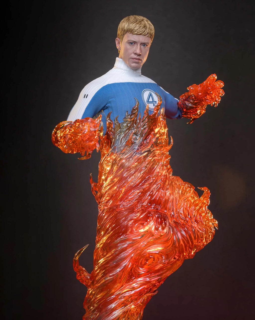 Preorder🔥Hot Toys MMS829B The Fantastic Four: First Steps 1/6th scale Human Torch Collectible Figure (Special Edition)
