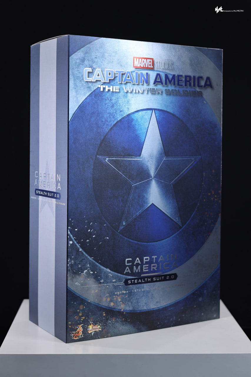 READY🔥Hot Toys MMS783 Captain America: The Winter Soldier 1/6th scale Captain America (Stealth S.T.R.I.K.E. Suit) 2.0 Collectible Figure