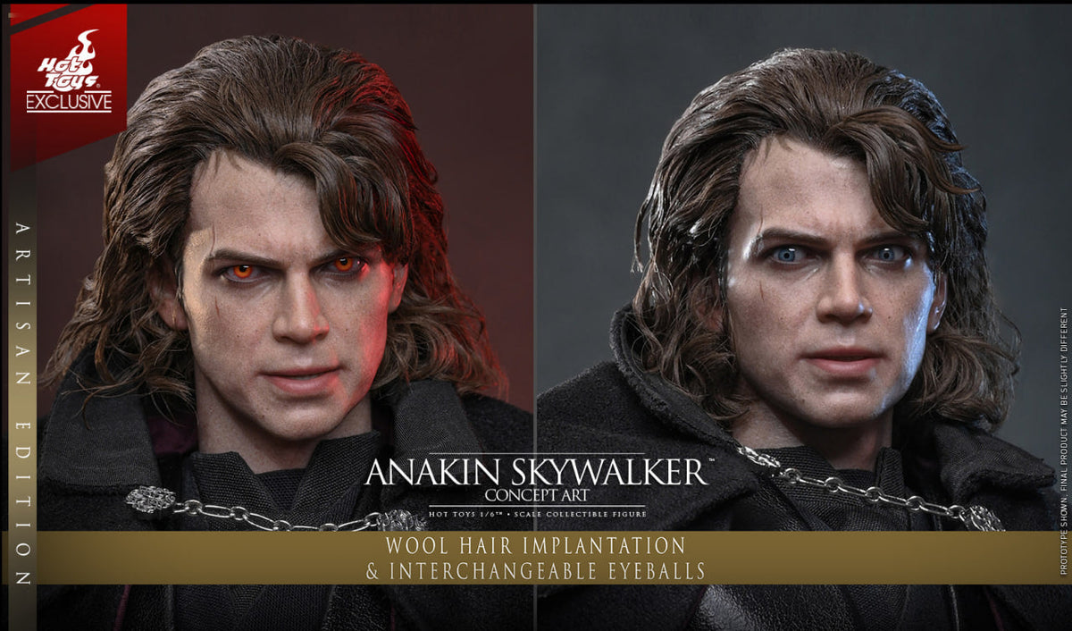 Preorder🔥Hot Toys MMS882AE Star Wars: Revenge Of The Sith 1/6th scale Anakin Skywalker (Concept Art) (Artisan Edition) [Hot Toys Exclusive] 】