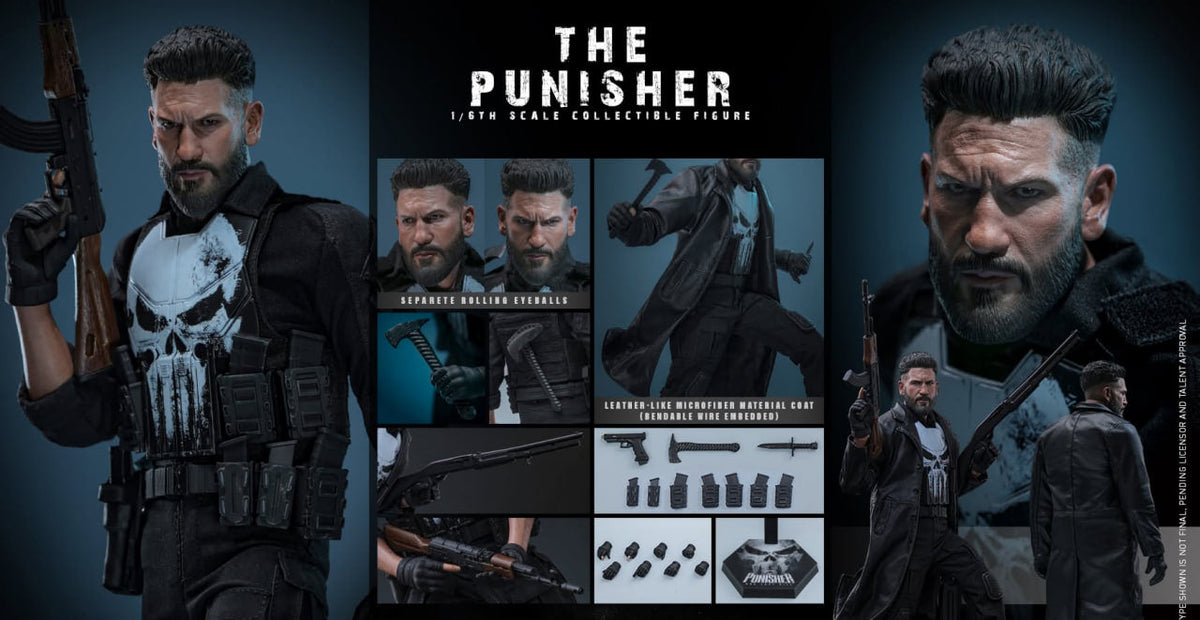 Preorder🔥Hot Toys TMS190 The Punisher: One Last Kill The Punisher 1/6th scale Collectible Figure