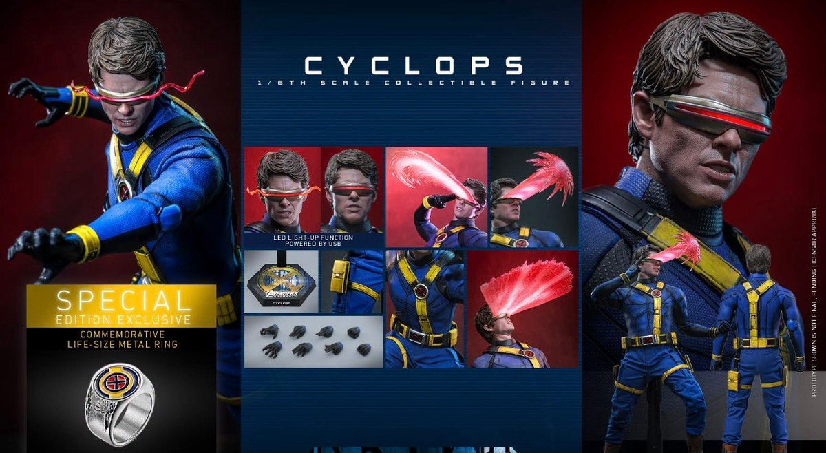Preorder🔥Hot Toys MMS908B Avengers: Doomsday - 1/6th scale Cyclops (Special Edition)