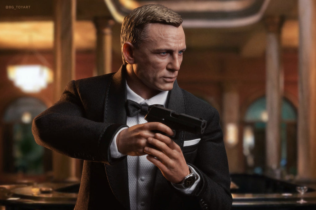 READY🔥Hot Toys MMS803 No Time To Die 1/6th Scale James Bond Collectible Figure