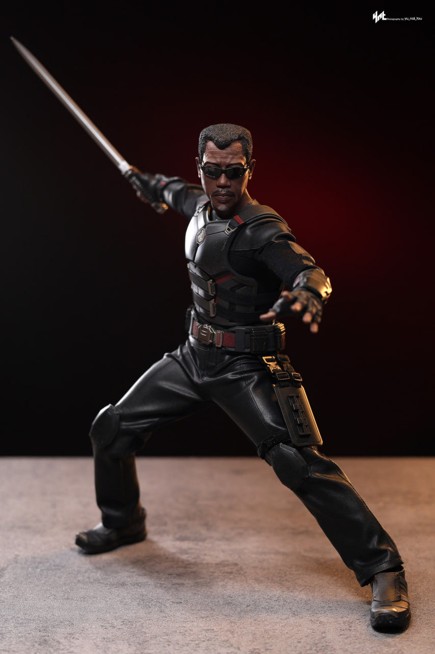 READY🔥Hot Toys MMS791B Deadpool & Wolverine 1/6th Scale Blade Collectible Figure (First Edition)