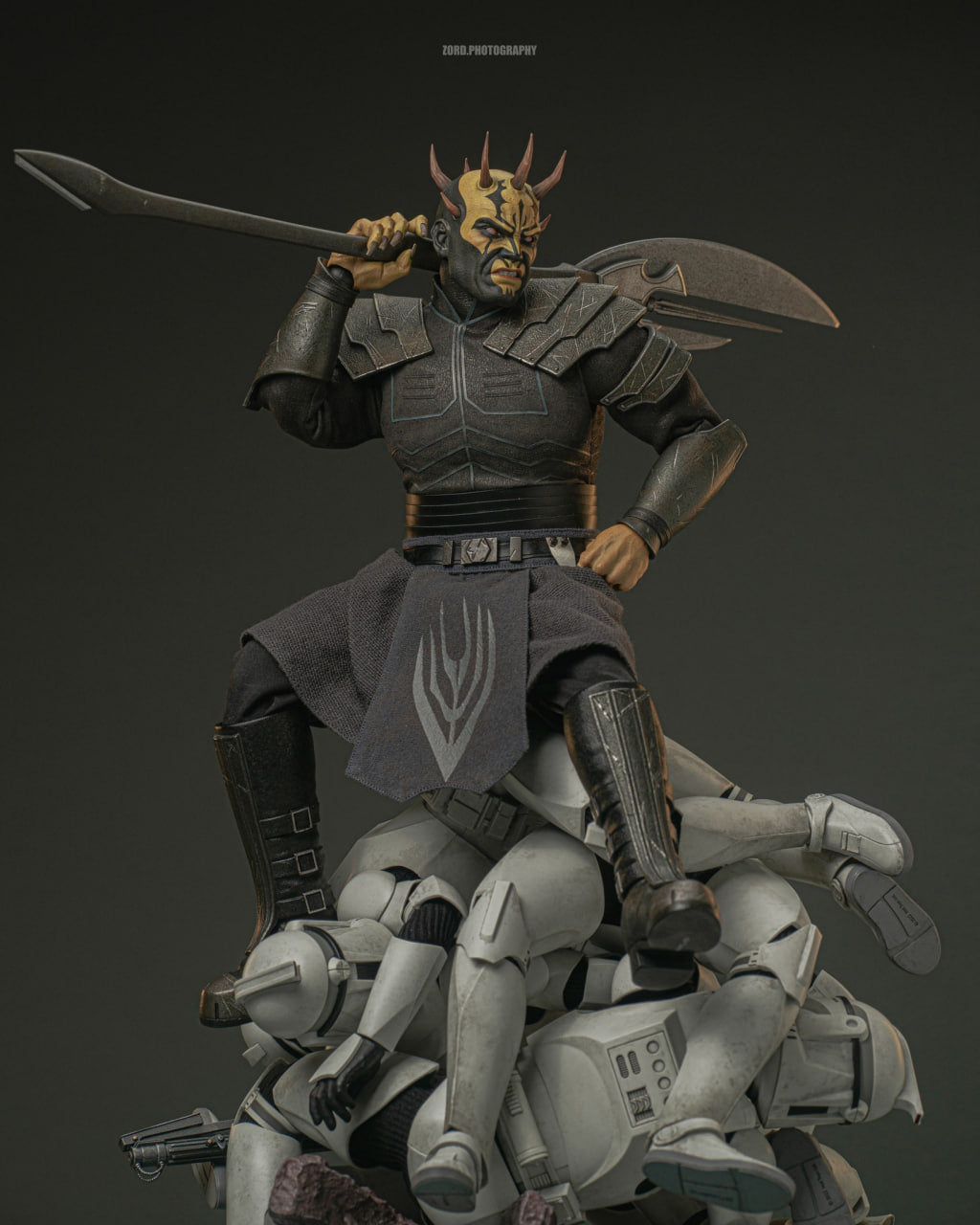 READY🔥Hot Toys TMS136 Star Wars The Clone Wars Savage Opress 1/6 Scale Collectible Figure
