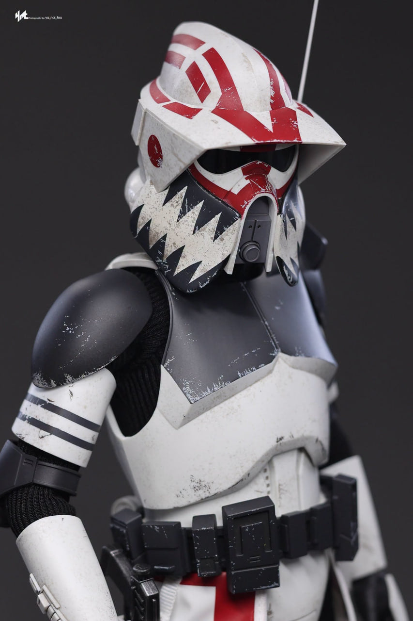 READY🔥Hot Toys TMS167 Star Wars: The Clone Wars - Sergeant Hound 1/6th Scale Collectible Figure