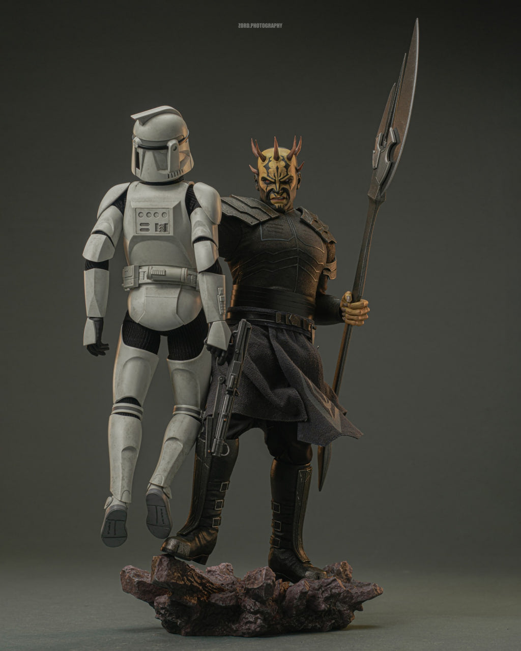 READY🔥Hot Toys TMS136 Star Wars The Clone Wars Savage Opress 1/6 Scale Collectible Figure