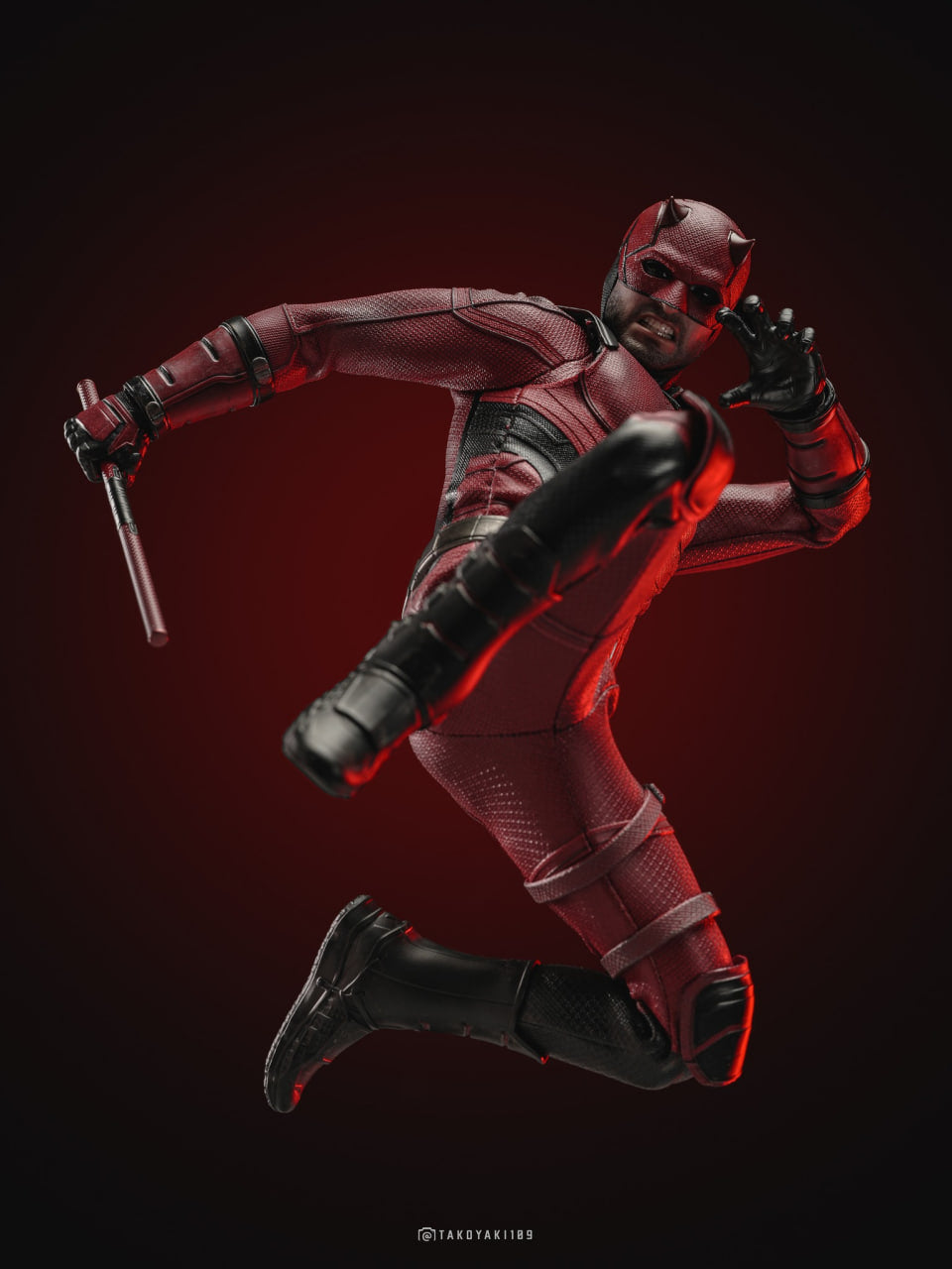 READY🔥Hot Toys TMS154 Daredevil: Born Again 1/6th Scale Daredevil Collectible Figure