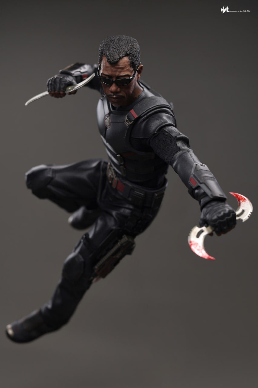 READY🔥Hot Toys MMS791B Deadpool & Wolverine 1/6th Scale Blade Collectible Figure (First Edition)