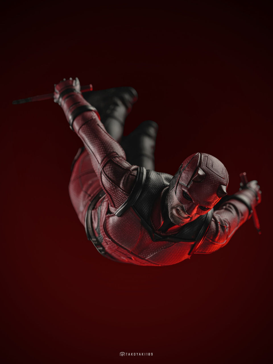 READY🔥Hot Toys TMS154 Daredevil: Born Again 1/6th Scale Daredevil Collectible Figure