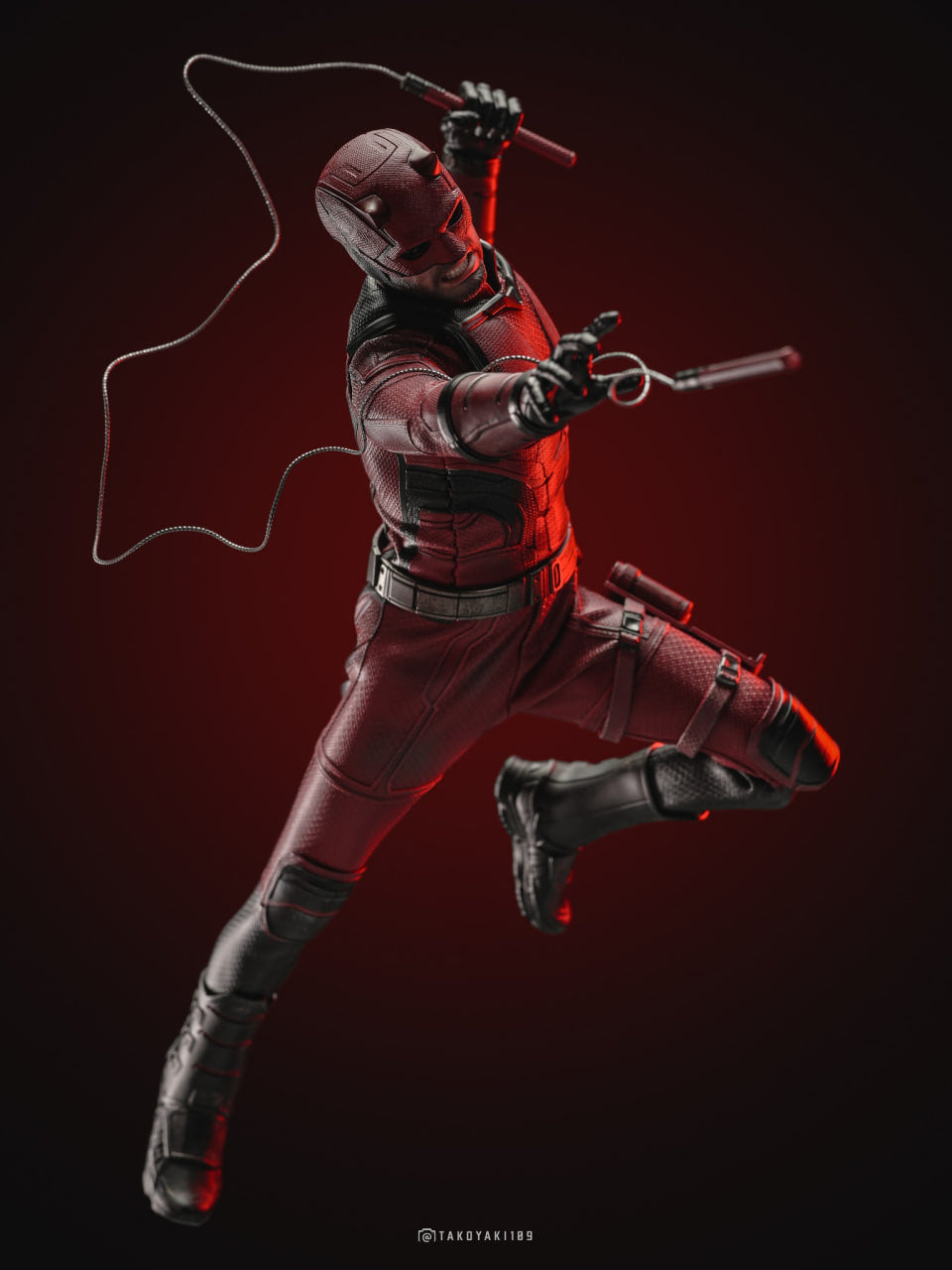 READY🔥Hot Toys TMS154 Daredevil: Born Again 1/6th Scale Daredevil Collectible Figure