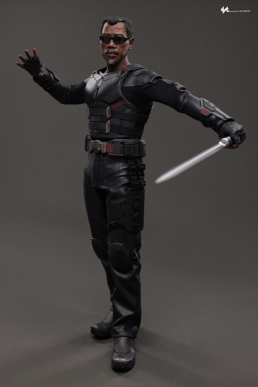 READY🔥Hot Toys MMS791B Deadpool & Wolverine 1/6th Scale Blade Collectible Figure (First Edition)