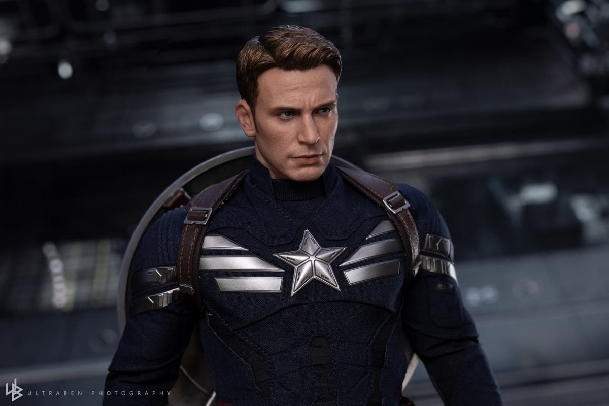 READY🔥Hot Toys MMS783 Captain America: The Winter Soldier 1/6th scale Captain America (Stealth S.T.R.I.K.E. Suit) 2.0 Collectible Figure