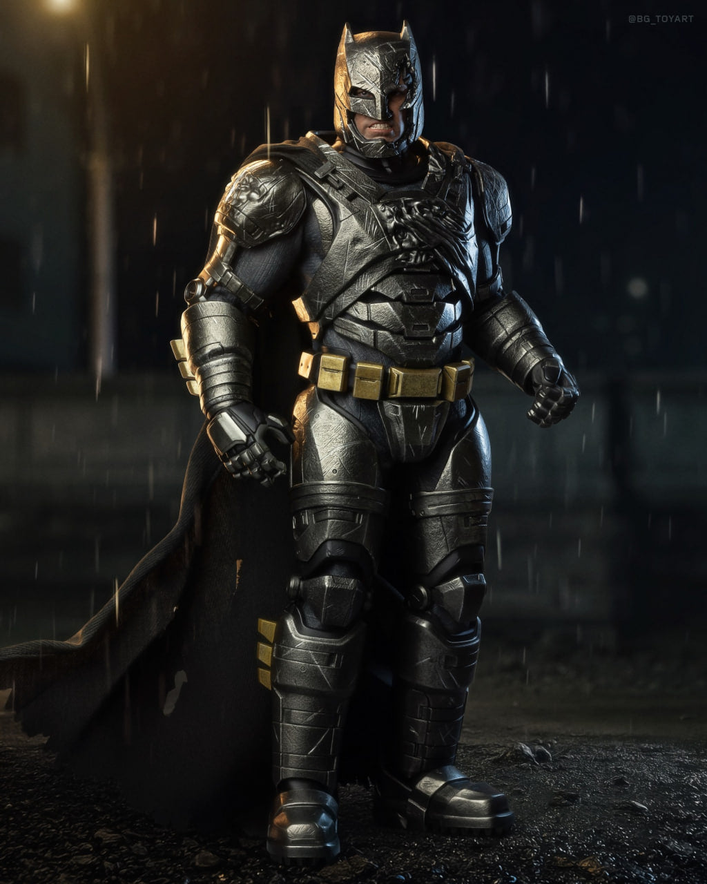 READY🔥Hot Toys MMS742D62 Batman v Superman: Dawn of Justice 1/6 Armored Batman 2.0