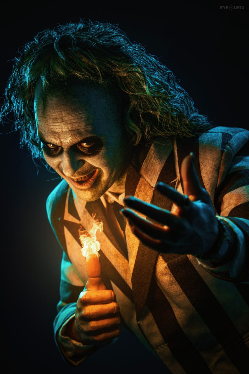 READY🔥Hot Toys MMS767 Beetlejuice 1/6th scale Beetlejuice Collectible Figure
