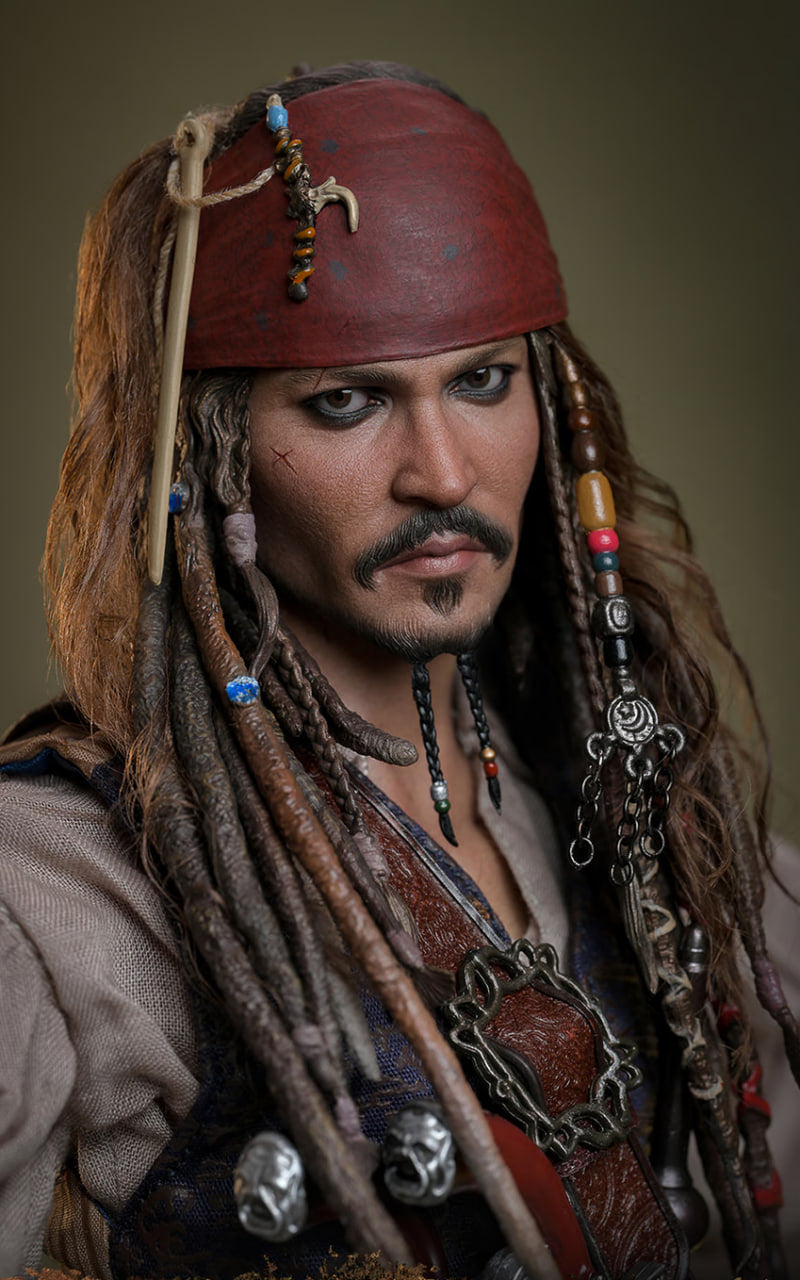 READY🔥Hot Toys DX37 PIRATES OF THE CARIBBEAN: Dead Men Tell No Tales 1/6 JACK SPARROW