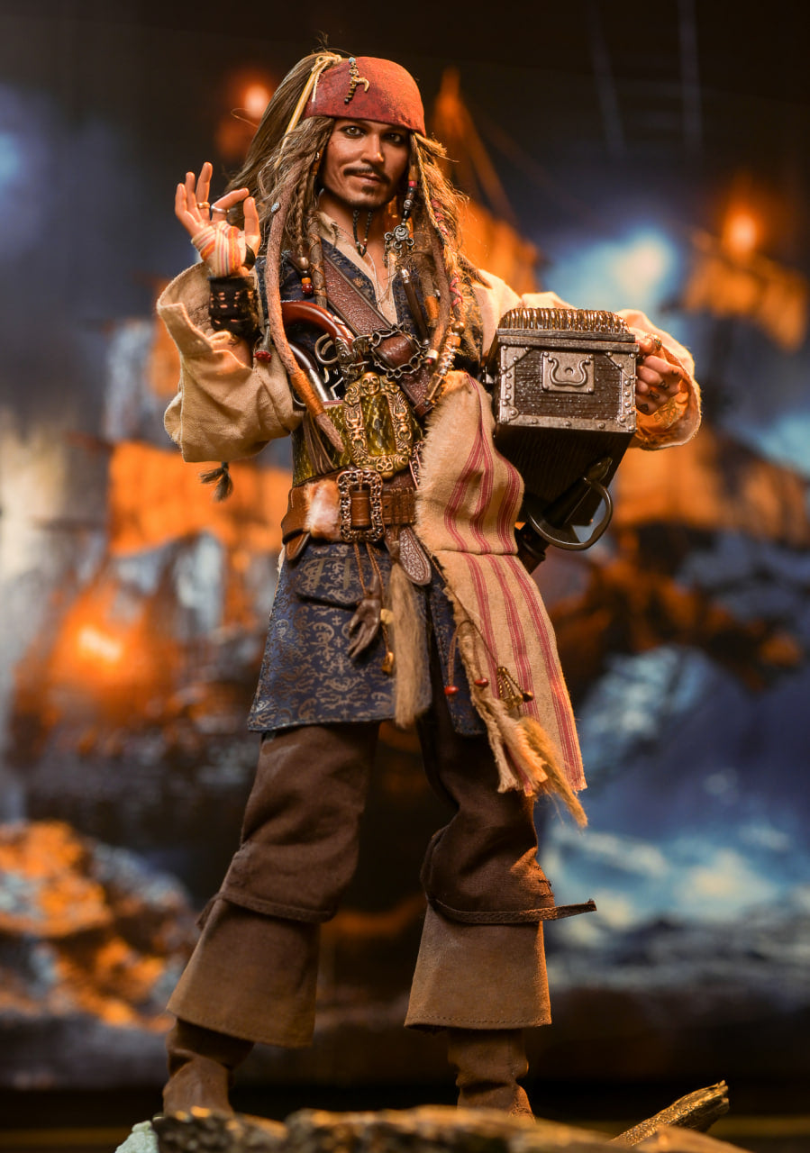 READY🔥Hot Toys DX39AE Pirates of the Caribbean Dead Men Tell No Tales 1/6 Jack Sparrow Artisan Edition Deluxe Version [Hot Toys Exclusive]