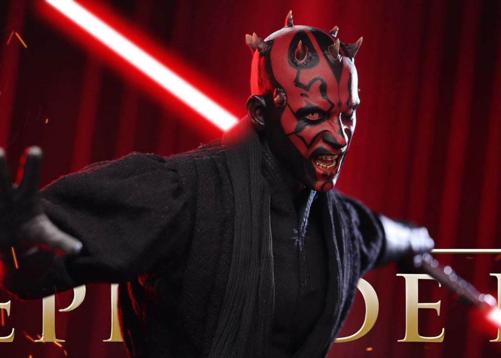 READY🔥Hot Toys Star Wars MMS748 MMS748b Episode I The Phantom Menace Darth Maul 1/6 Collector & Special Edition