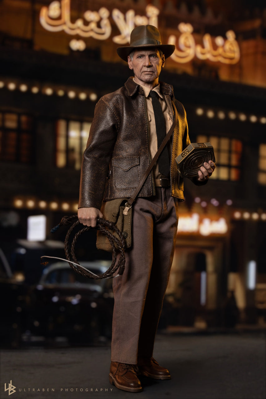 READY🔥Hot Toys MMS716 Indiana Jones and the Dial of Destiny – Indiana Jones 1/6 Scale Collectible Figure