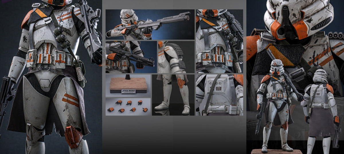 READY🔥Hot Toys MMS794 Star Wars: Episode III Revenge of the Sith 1/6th scale Airborne Trooper (212th Attack Battalion) Collectible Figure [Hot Toys Exclusive]