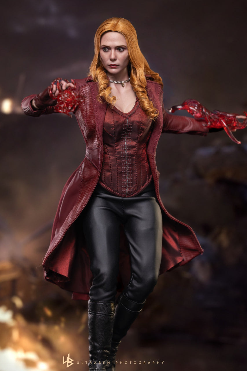 READY🔥Hot Toys DX36AE Avengers Endgame Scarlet Witch 1/6th Scale Collectible Figure (Artisan Edition with Rooted Hair)
