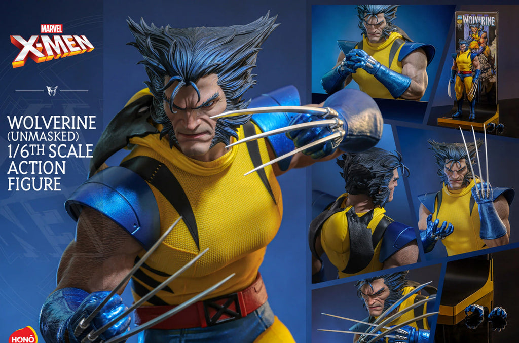 READY🔥Hot Toys Hono Studio HS06 X Men: Wolverine (Unmasked Version) 1/6 Scale Collectible Figure