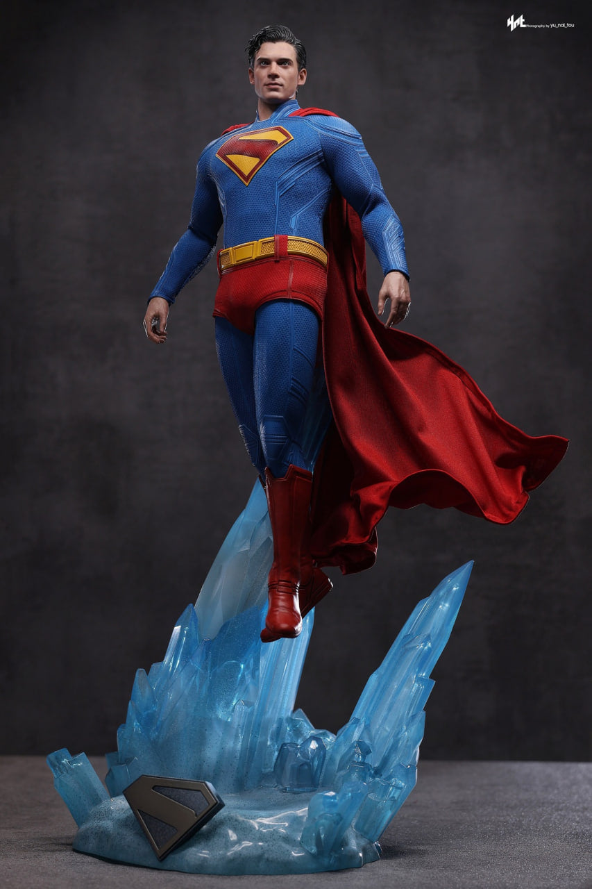 READY🔥Hot Toys MMS812 Superman 1/6th Scale Superman & Krypto Collectible Set