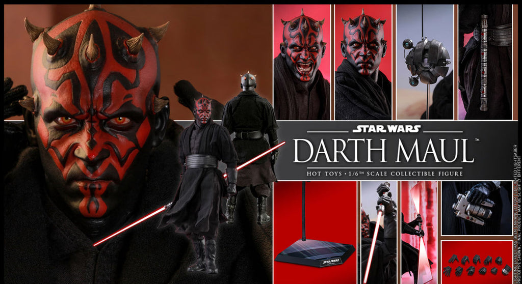 READY🔥Hot Toys DX16 STAR WARS 1/6 DARTH MAUL REGULAR EDITION