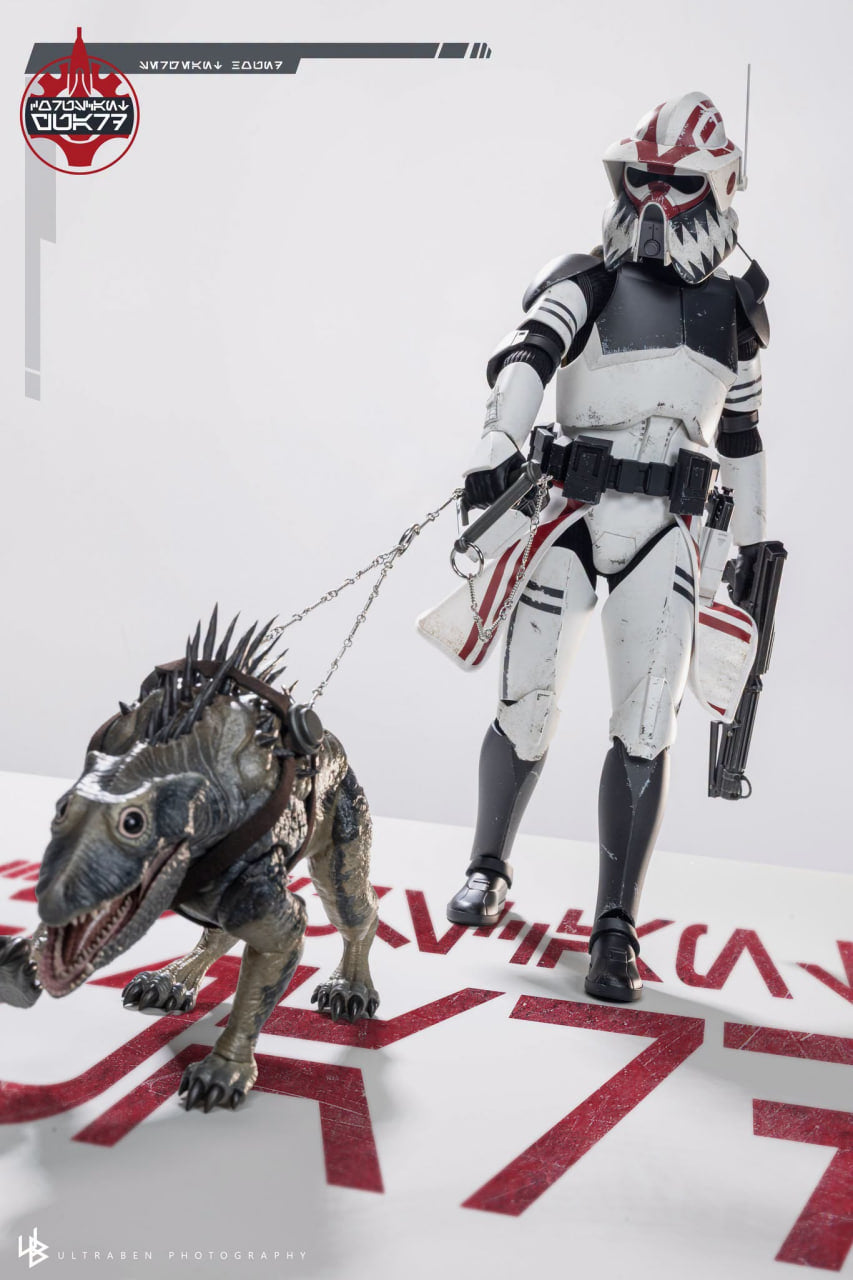 READY🔥Hot Toys TMS167 Star Wars: The Clone Wars - Sergeant Hound 1/6th Scale Collectible Figure