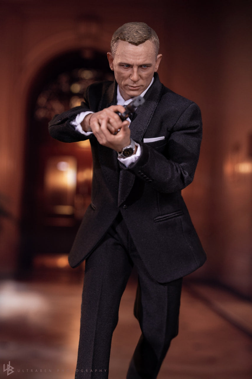 READY🔥Hot Toys MMS803 No Time To Die 1/6th Scale James Bond Collectible Figure