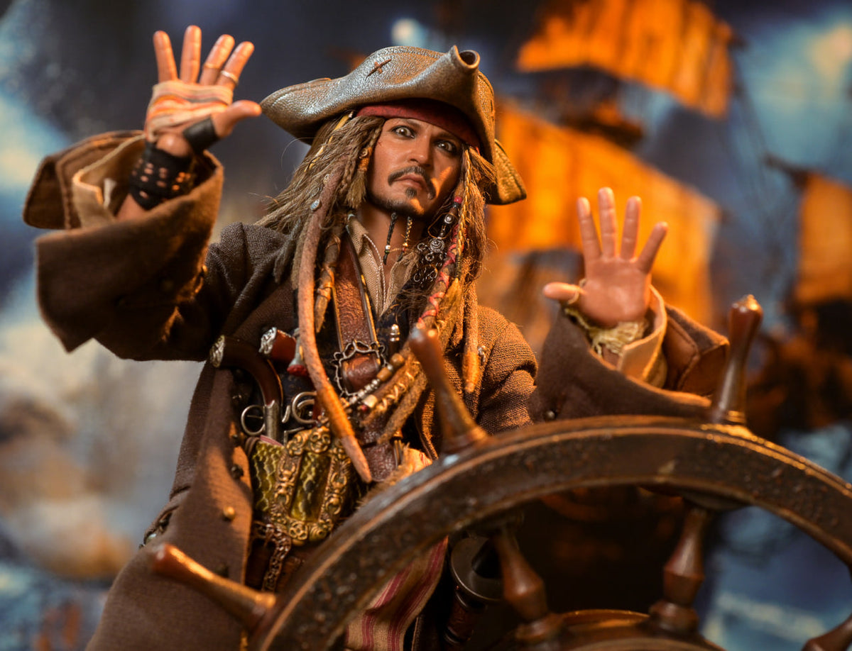 READY🔥Hot Toys DX39AE Pirates of the Caribbean Dead Men Tell No Tales 1/6 Jack Sparrow Artisan Edition Deluxe Version [Hot Toys Exclusive]