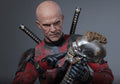 READY🔥Hot Toys MMS782 Deadpool & Wolverine 1/6th scale Deadpool (Battling Version) Collectible Figure