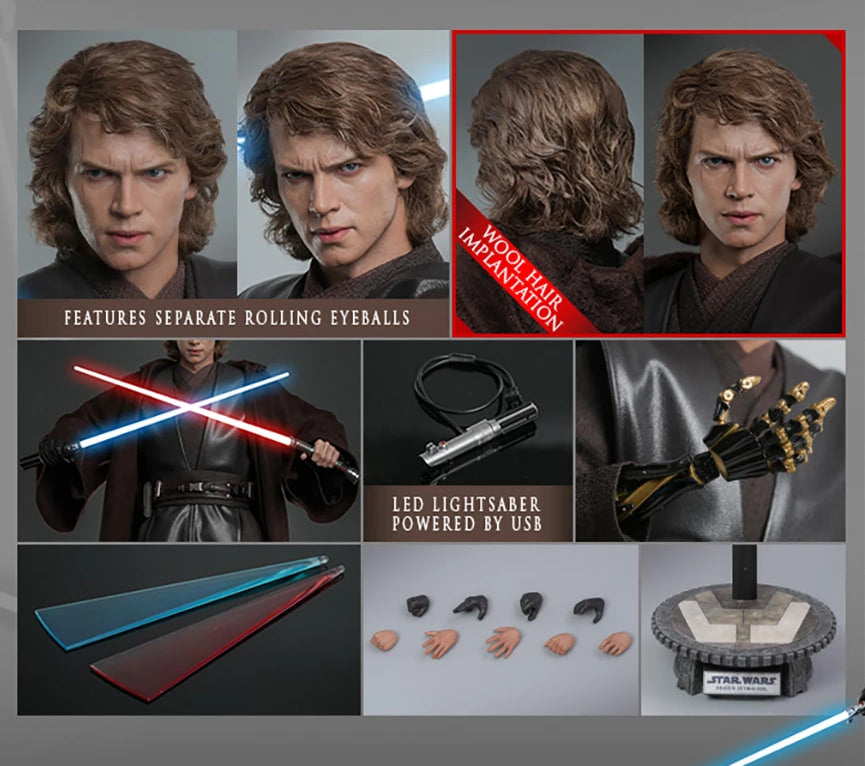READY🔥Hot Toys DX34AE Anakin Skywalker™ Star Wars Episode III: Revenge of the Sith™ 1/6th scale Collectible Figure