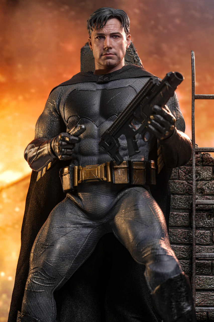READY🔥Hot Toys MMS732 Batman v Superman: Dawn of Justice - 1/6th scale Batman (2.0) Collectible Figure (Deluxe Version)