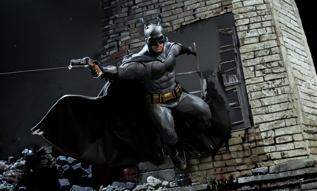 READY🔥Hot Toys MMS732 Batman v Superman: Dawn of Justice - 1/6th scale Batman (2.0) Collectible Figure (Deluxe Version)