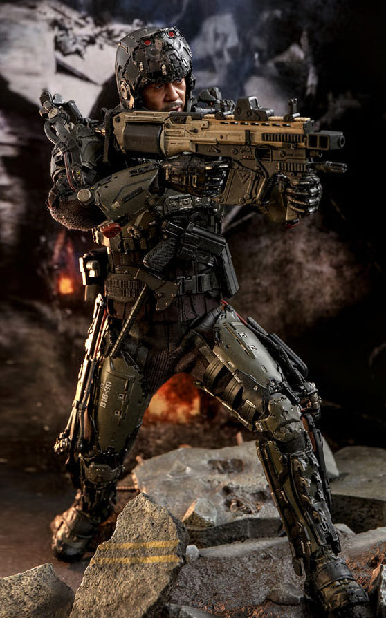 READY🔥Hot Toys MMS668 WARRIORS OF FUTURE 1/6 JOHNSON