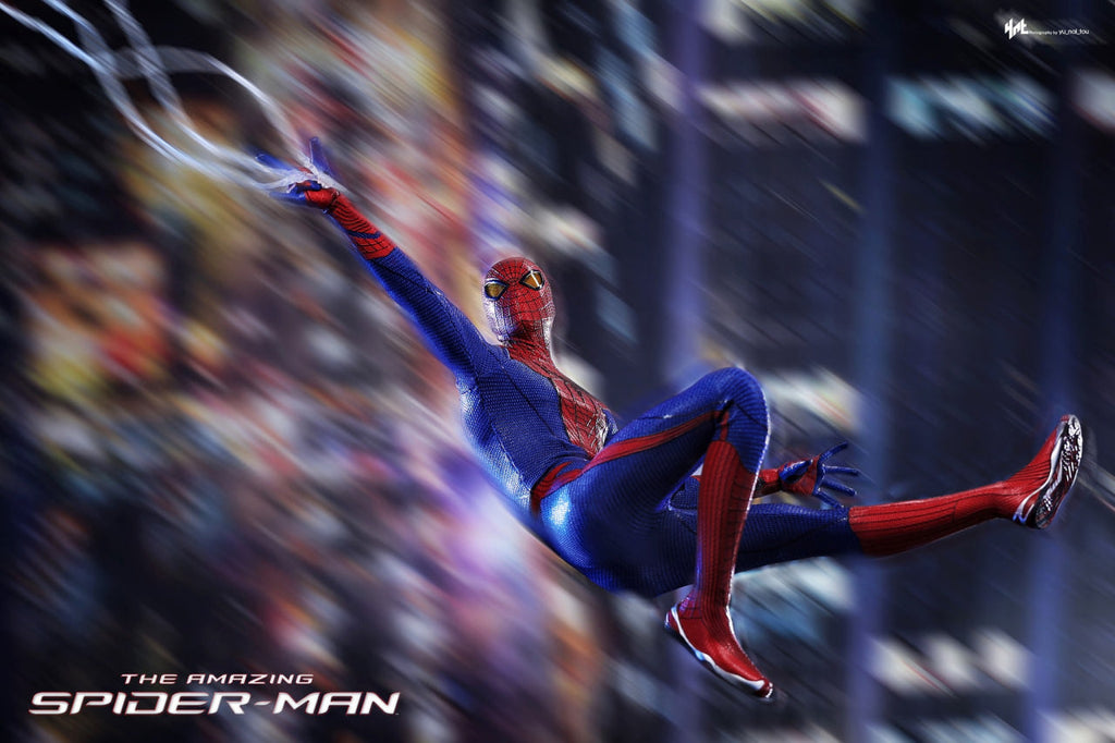 READY🔥Hot Toys MMS771B The Amazing Spider-Man 1/6th Scale The Amazing Spider-Man Collectible Figure (Special Edition) & Collector edition