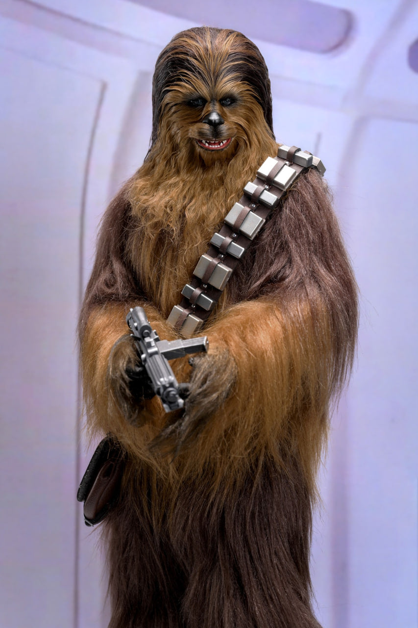 READY🔥Hot Toys MMS766 Star Wars: Episode V The Empire Strikes Back 1/6th scale Chewbacca with Disassembled C3PO Collectible Figure