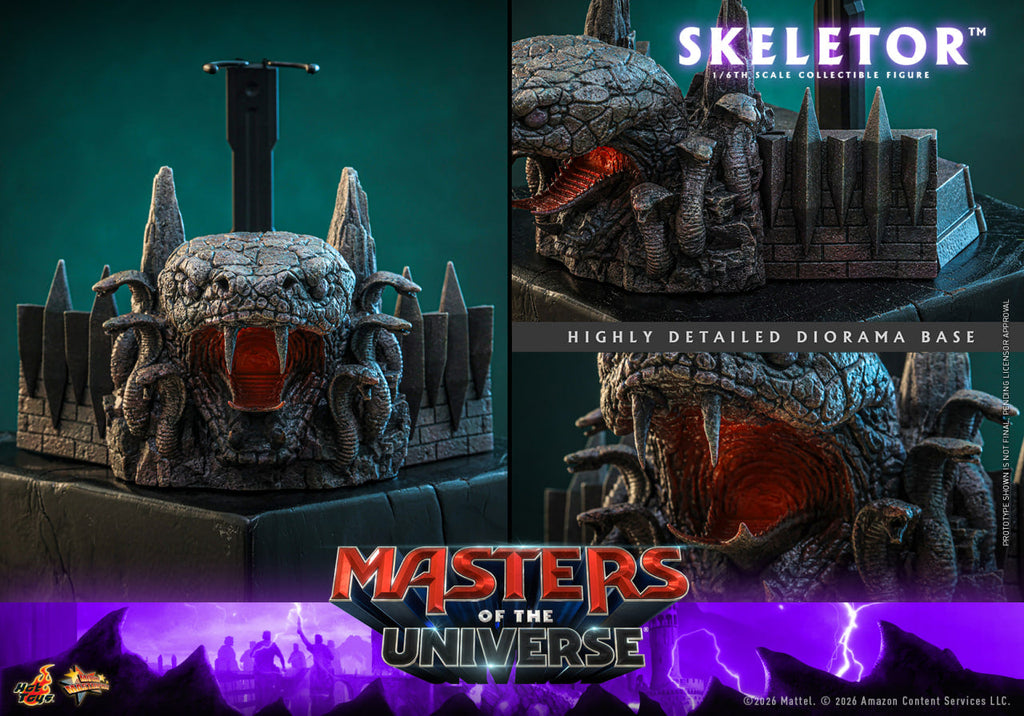 Preorder🔥Hot Toys MMS889 Masters of the Universe Skeletor 1/6th scale Collectible Figure