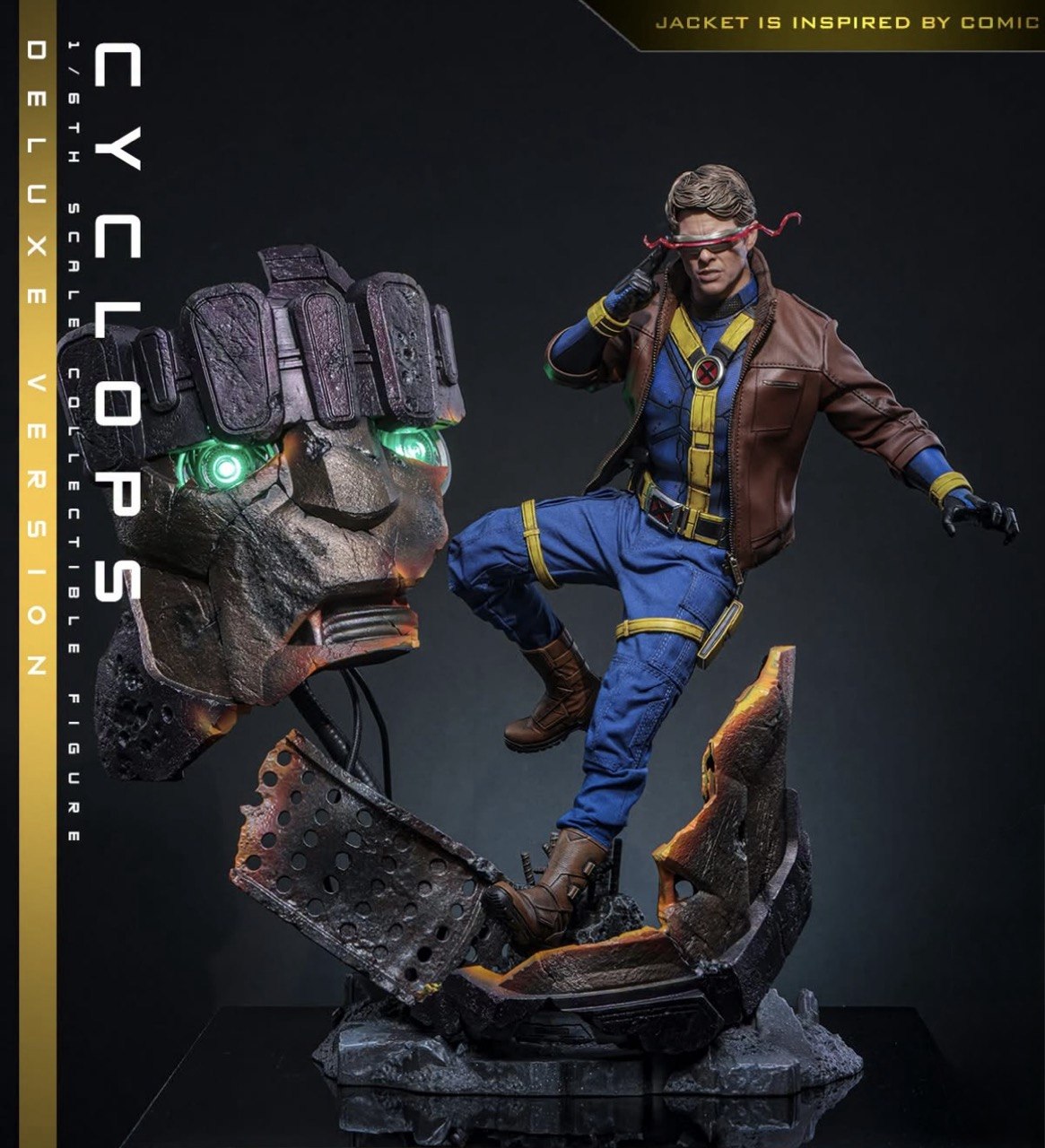 Preorder🔥Hot Toys MMS909B Avengers: Doomsday - 1/6th scale Cyclops (Deluxe Special)