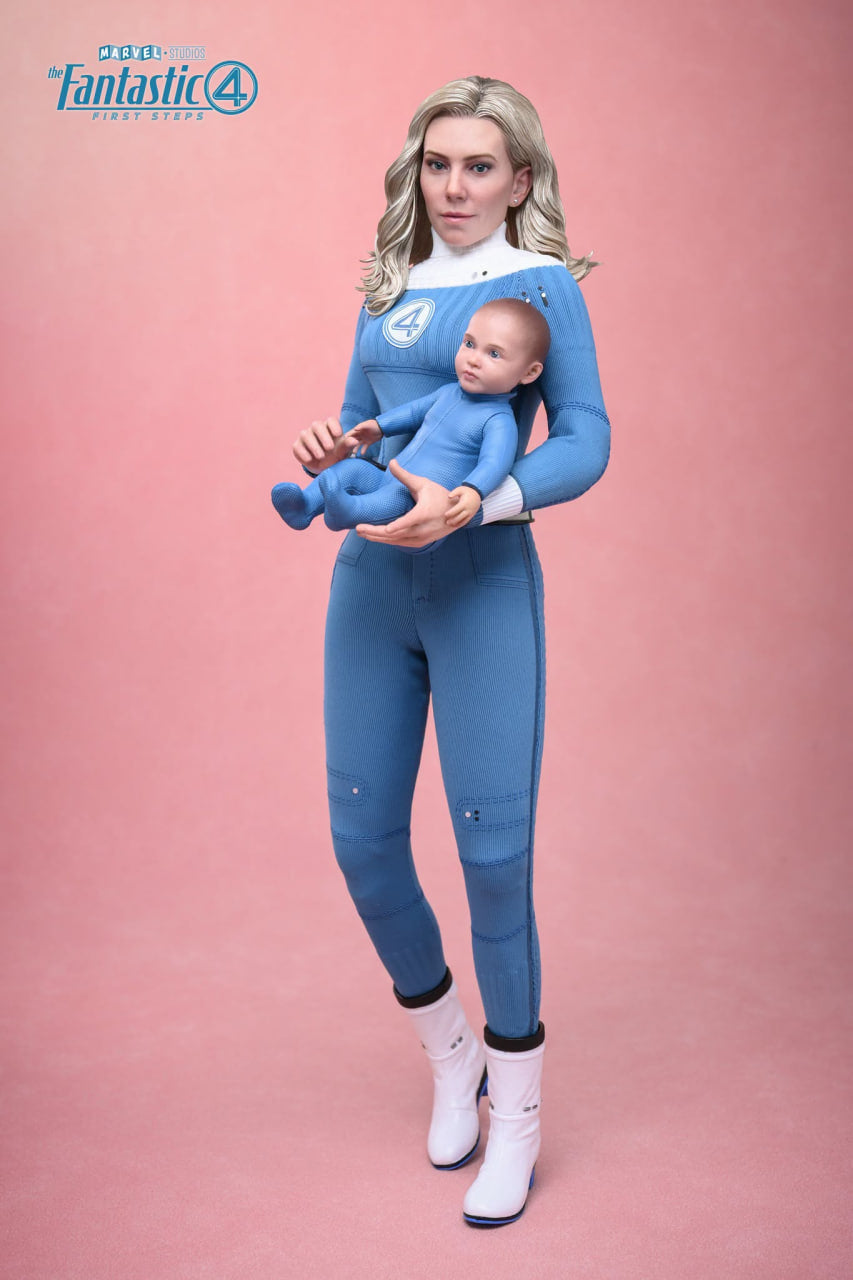 READY🔥Hot Toys MMS823 MMS823B The Fantastic Four: First Steps 1/6 Invisible Woman Collector Edition & Special Edition