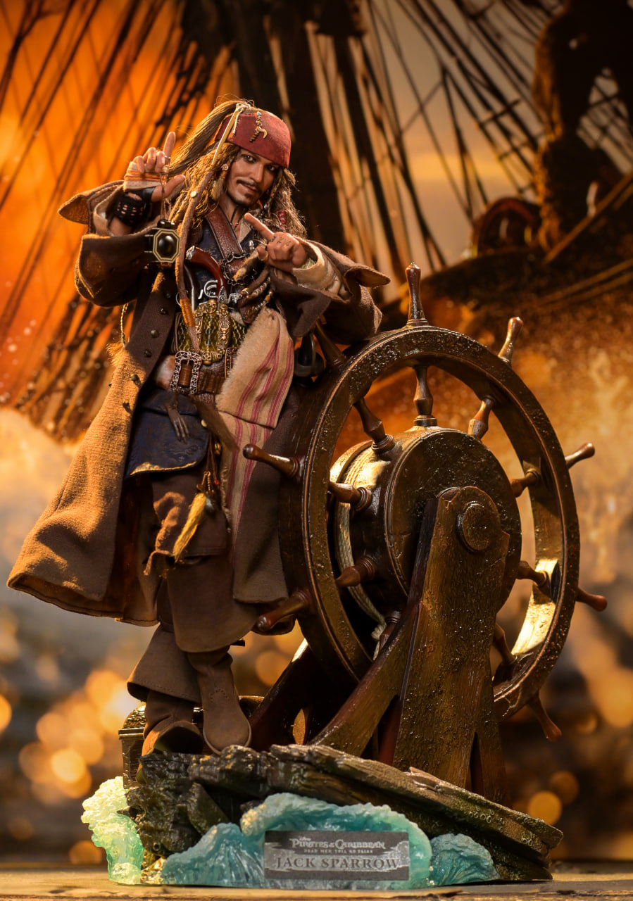 READY🔥Hot Toys DX39AE Pirates of the Caribbean Dead Men Tell No Tales 1/6 Jack Sparrow Artisan Edition Deluxe Version [Hot Toys Exclusive]
